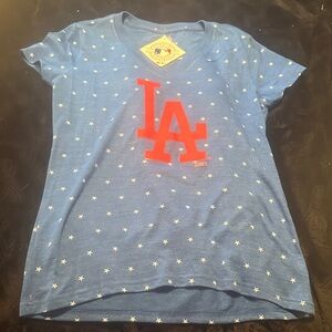LADodgers Blue Star women’s T-shirt size small